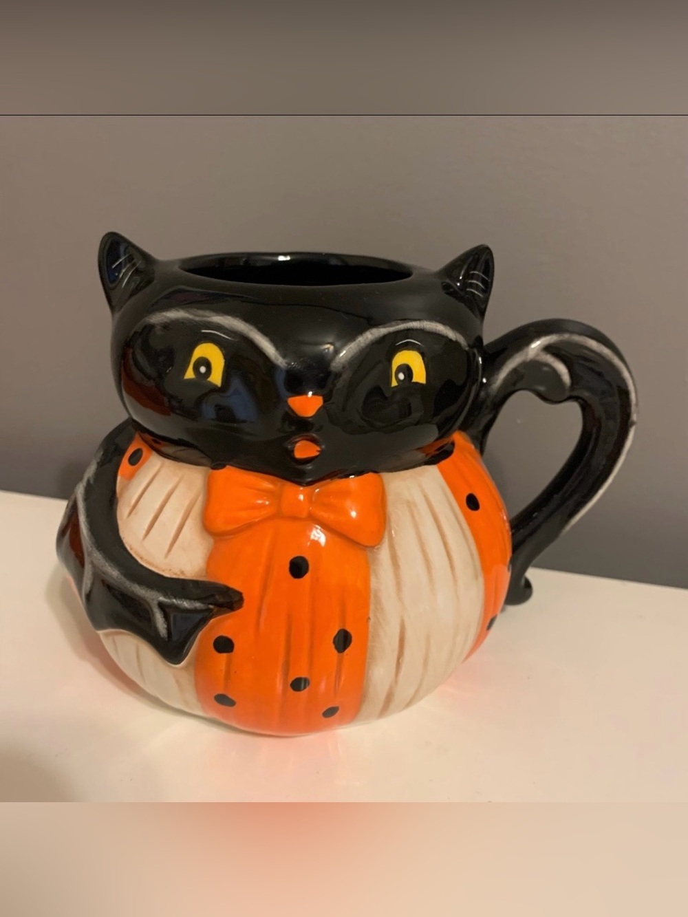Johanna Parker Halloween Bat Mug